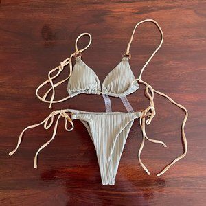 SHEIN ARMY GREEN BATHING SUIT